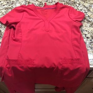 Purple Lane Small scrub set